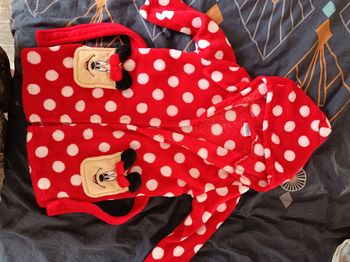 Robe de chambre 4 ans Minnie fille