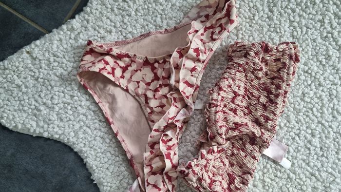 2 pieces maillot de bain parfait état 34 36 S H&M bandeau - photo numéro 4