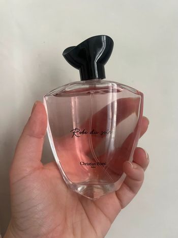 Robe du soir Christian blanc parfum