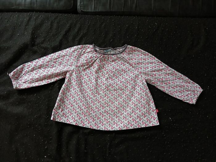 Lot de 2 hauts 12 mois fille - photo numéro 2