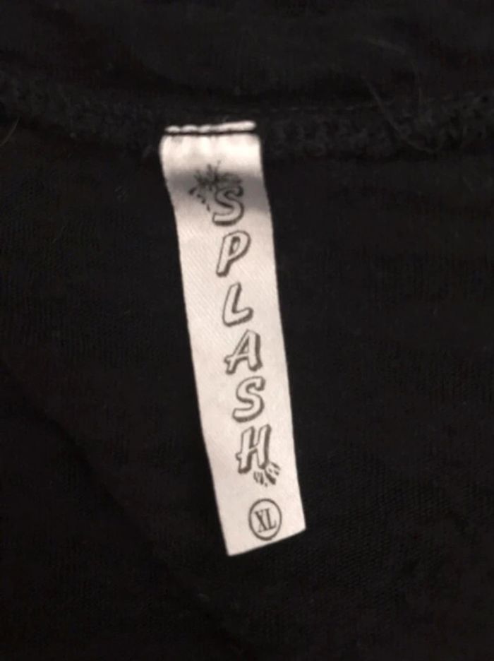 T-shirt noir T.XL (plutôt transparent) - photo numéro 5