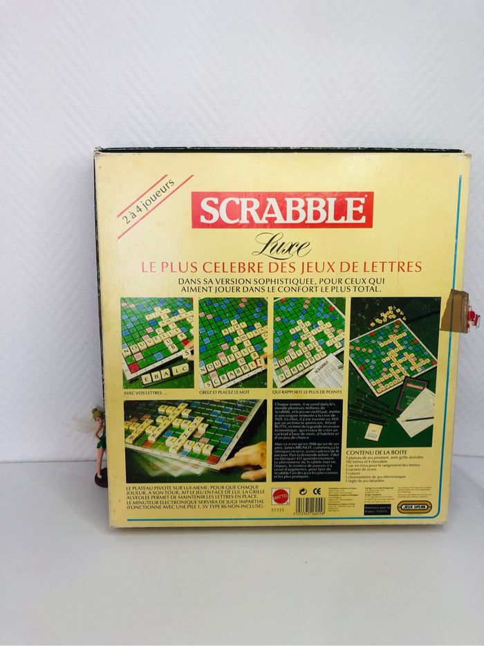 Scrabble de luxe avec minuteur électronique - photo numéro 2