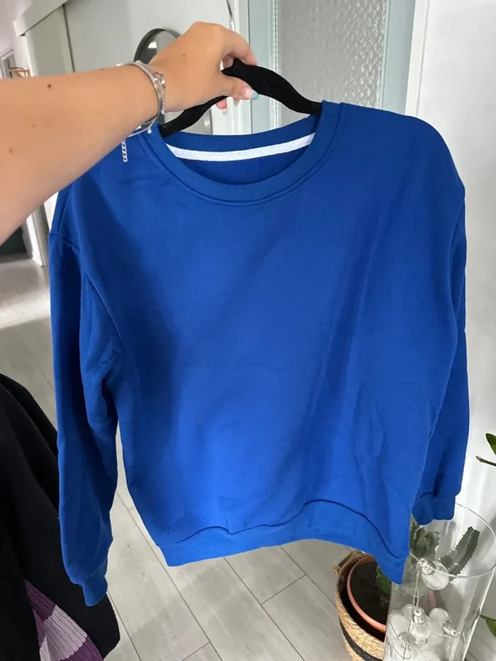 Sweat bleu neuf - shein - photo numéro 5