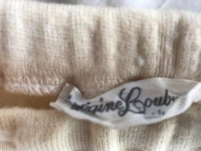 #jupeplissée #laine #beige #taille 36 #vintage #régine loubens Paris - photo numéro 5