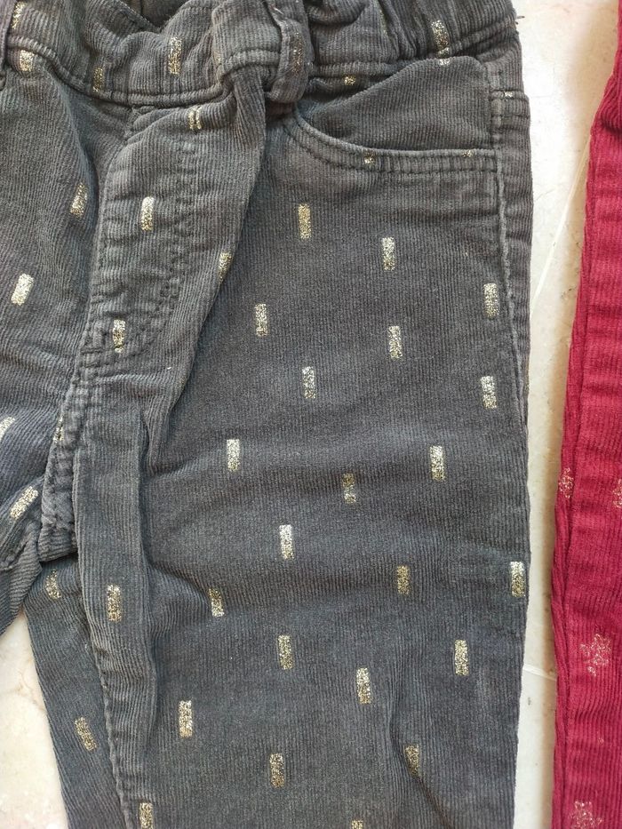 Jeans velours T.5/6A - photo numéro 2