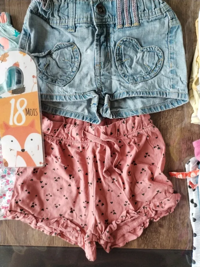 Lot de quatre short 18mois - photo numéro 3