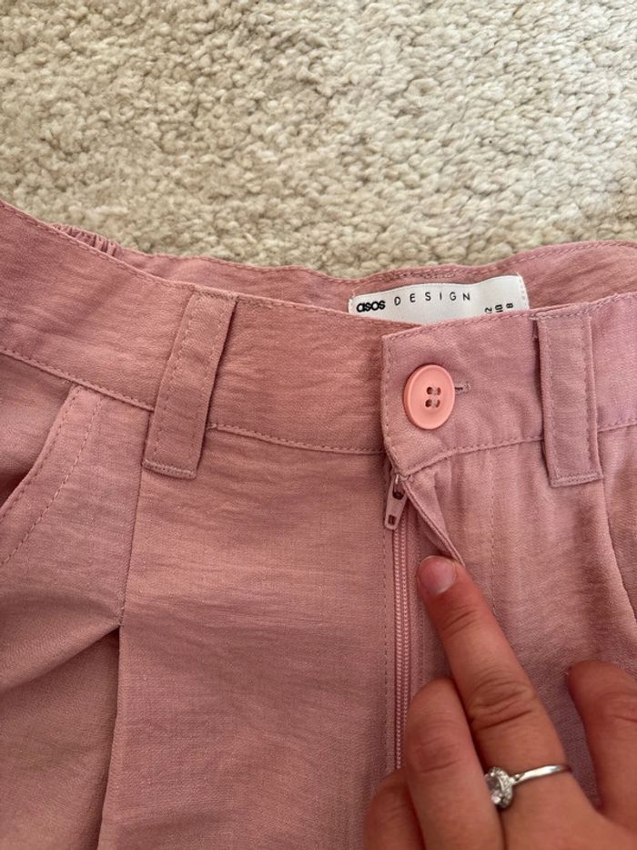 Short fluide rose pale Asos taille 40/L - photo numéro 3