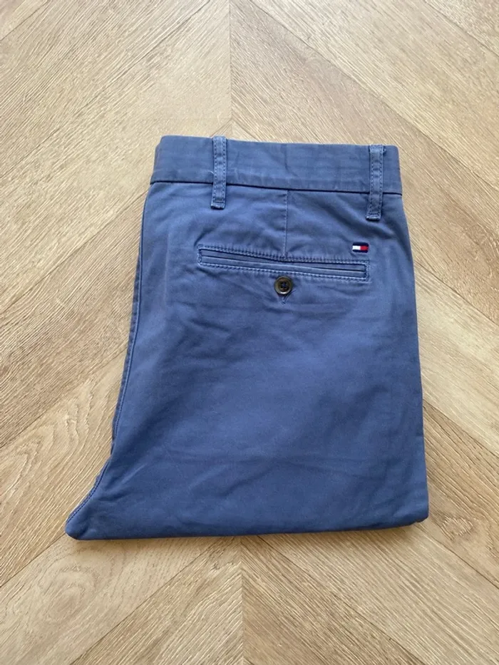 Chino Tommy H bleu gris