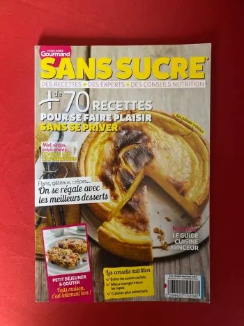 Magazine recettes sans sucre