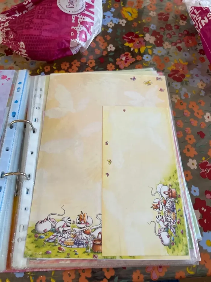 Enveloppe feuille diddl - photo numéro 6