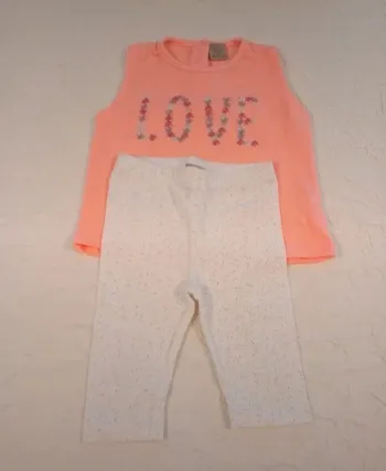 Ensemble bébé fille 12 mois boîte a malice