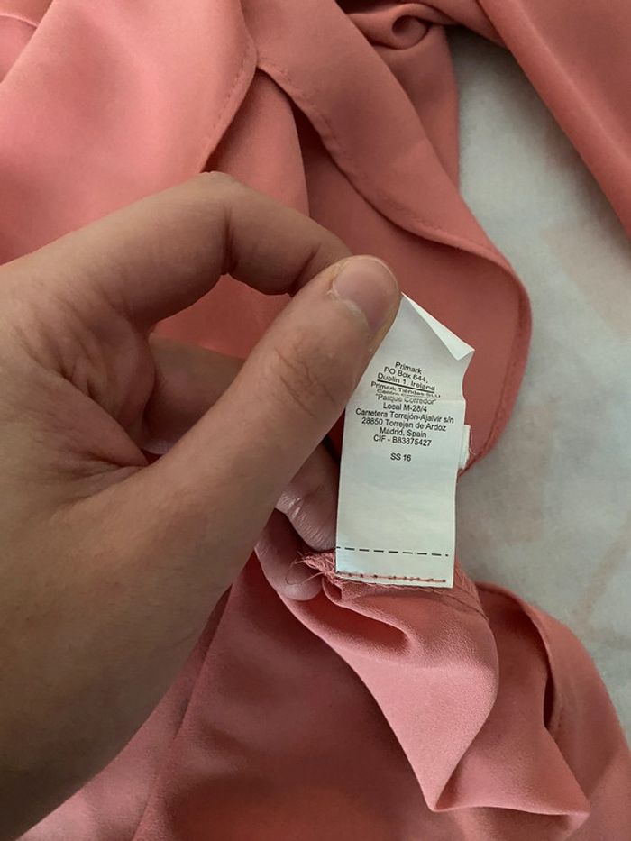 Superbe belle blouse fluide rose Primark taille 38 - photo numéro 15