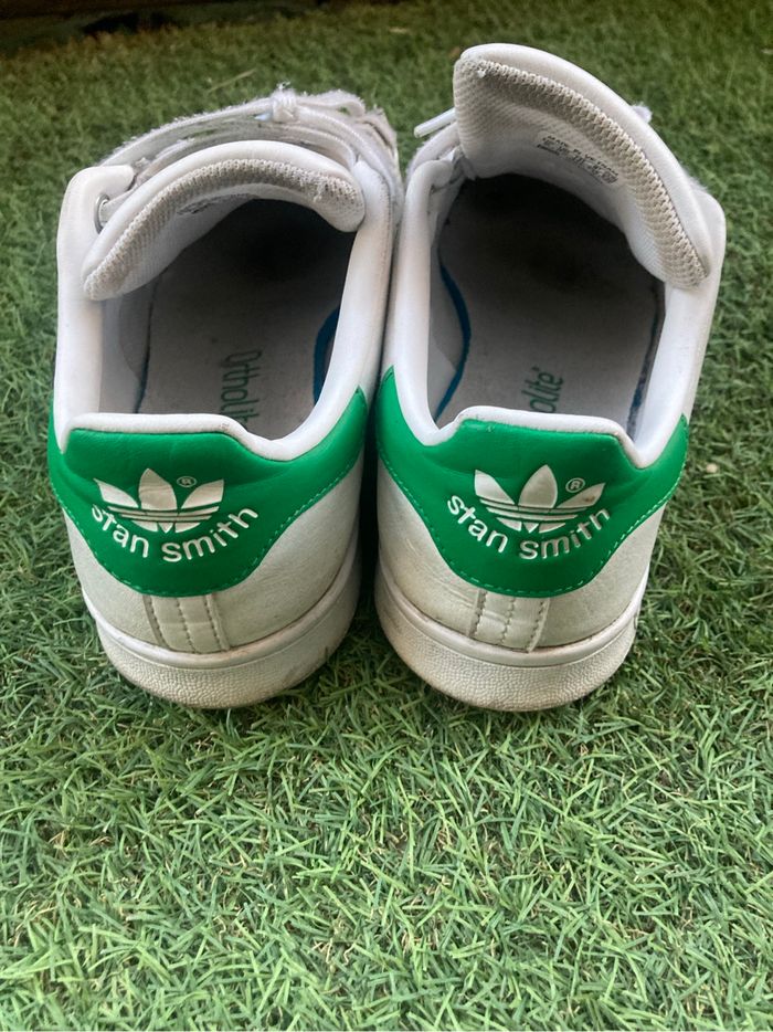 Stan Smith Adidas 37 1/3 blanches à lacets - photo numéro 4