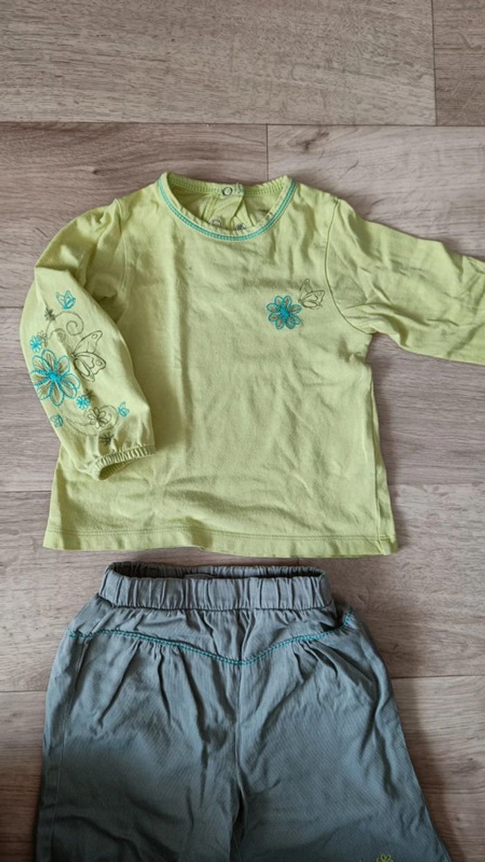 Ensemble Orchestra 18 Mois fleurs et papillons - photo numéro 8