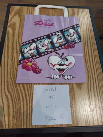 Sachet en papier Diddl A5 avec anses 7 2,00€