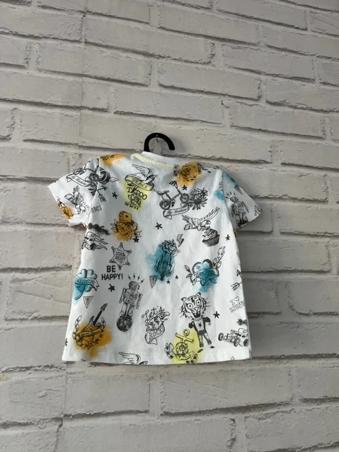 T-shirt Catimini – Neuf avec étiquette – 6 mois (68 cm) - photo numéro 4
