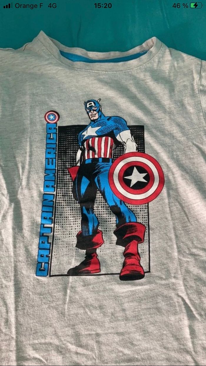 T-shirt Marvel - photo numéro 2