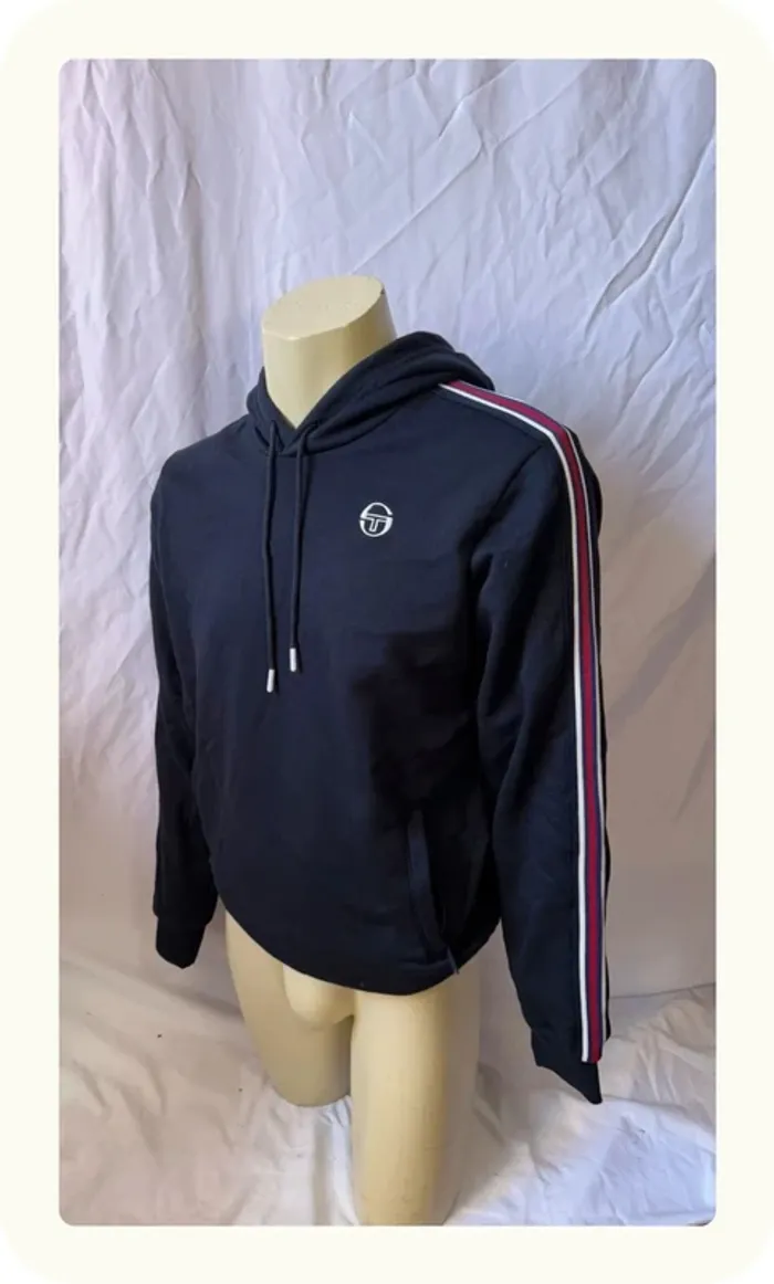 Sweat à capuche homme Sergio Tacchini Taille M - photo numéro 2
