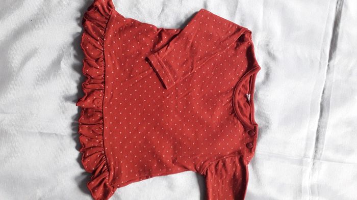 Tee-shirt tunique manches longues 6 mois