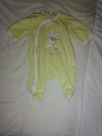 Pyjama bébé  vert
