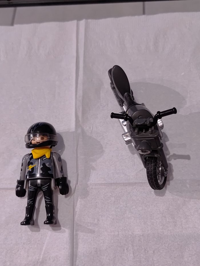 Moto custom. Playmobil n°5118