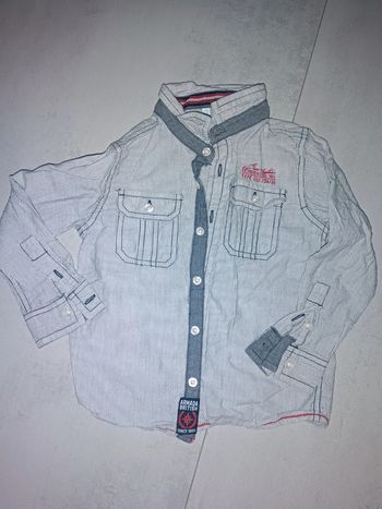 Chemise manches longues Gémo 4 ans