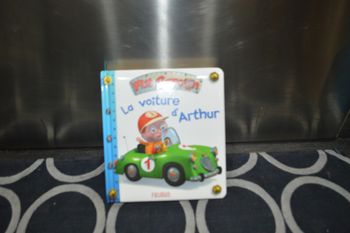 Livre p'tit garçon La voiture d'Arthur