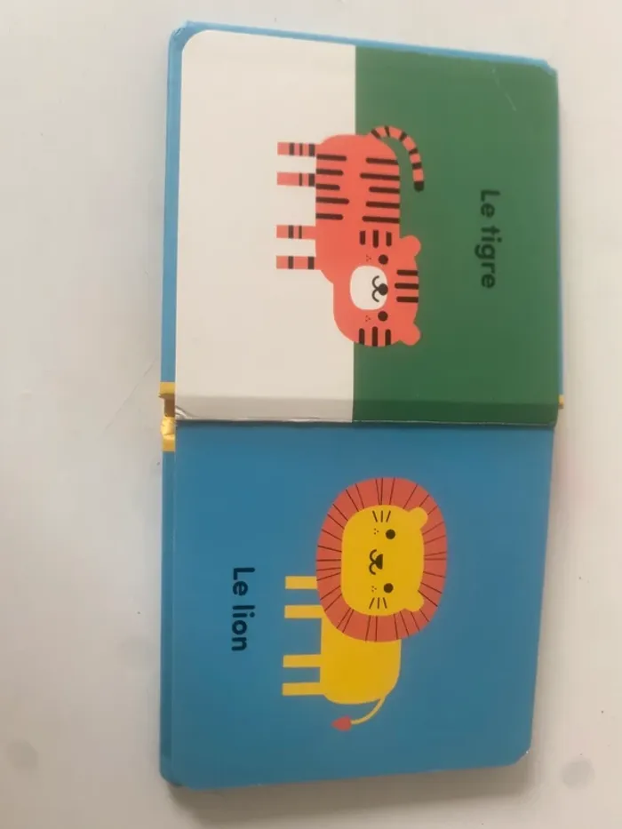 Petit livre pour bébé - Les Animaux Sauvages - photo numéro 2