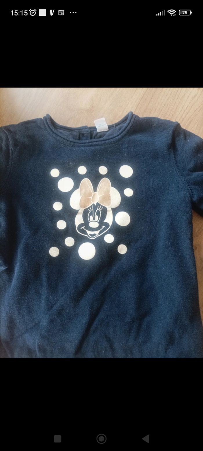 Pull doublé Minnie 3 ans - photo numéro 2