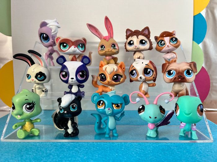Lot de 15 Littlest Pet Shop vintage