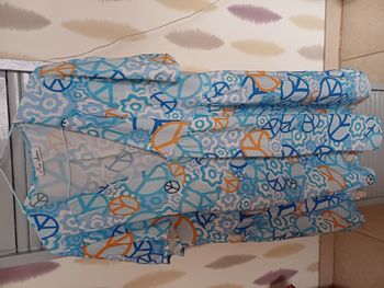 robe ample à manches courtes Taille Unique