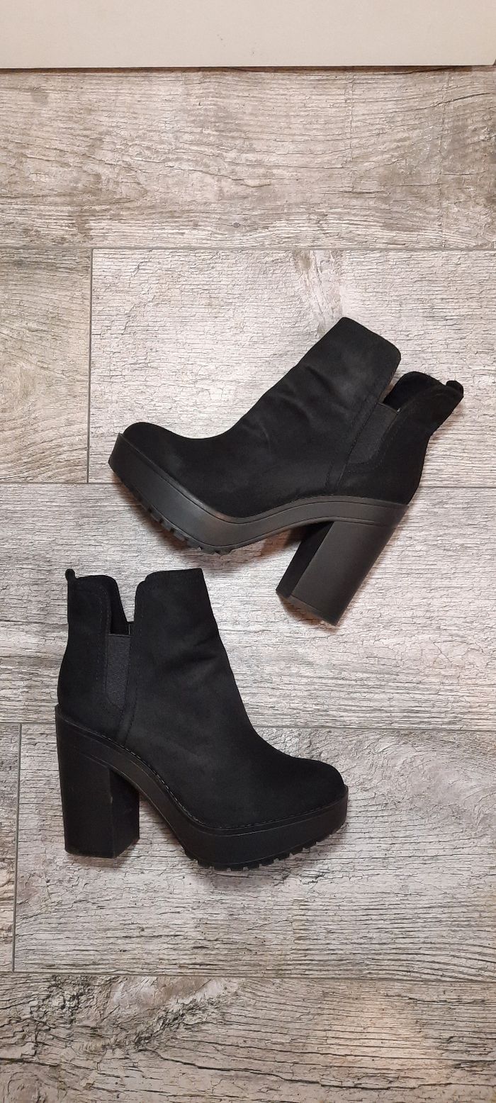 Bottines à talon Femme Pull & Bear 36