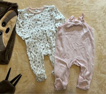 Lot 2 pyjamas fille 12 mois