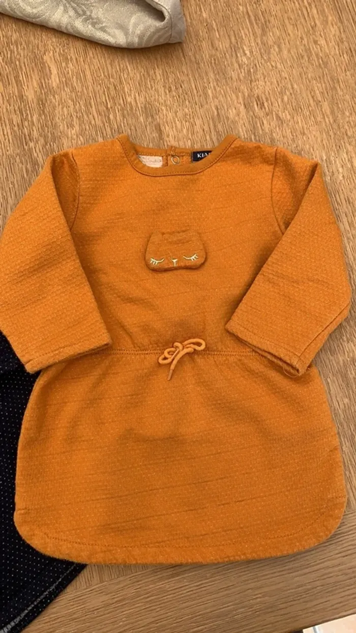 Lot de deux robes 9 mois - photo numéro 2