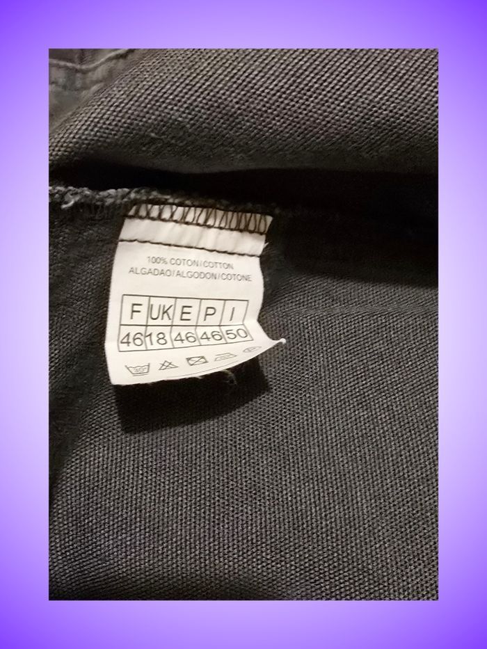 Jupe Courte Droite Fashion Express – 100% Coton – Poches Plaquées – Kaki/Gris Foncé – Taille 46 XXXL – Très Bon État
- photo numéro 4