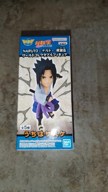 Figurine Naruto Uchiha Sasuke WCF World Collectable Figure