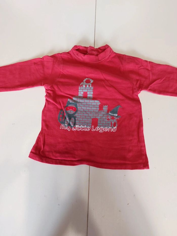 Tee-shirt col roulé