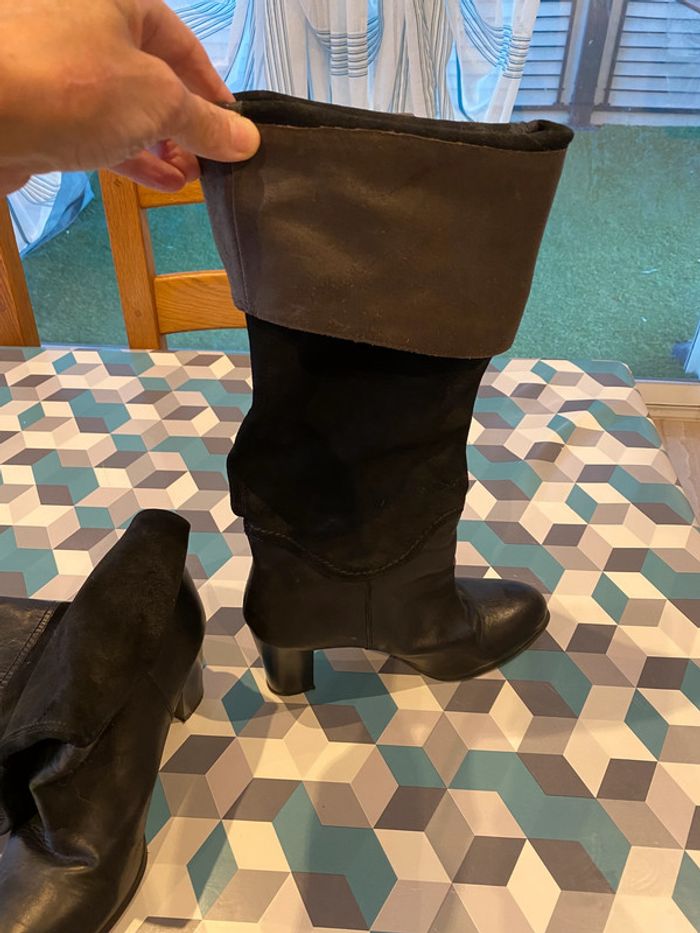 Botte haute cuir - photo numéro 4