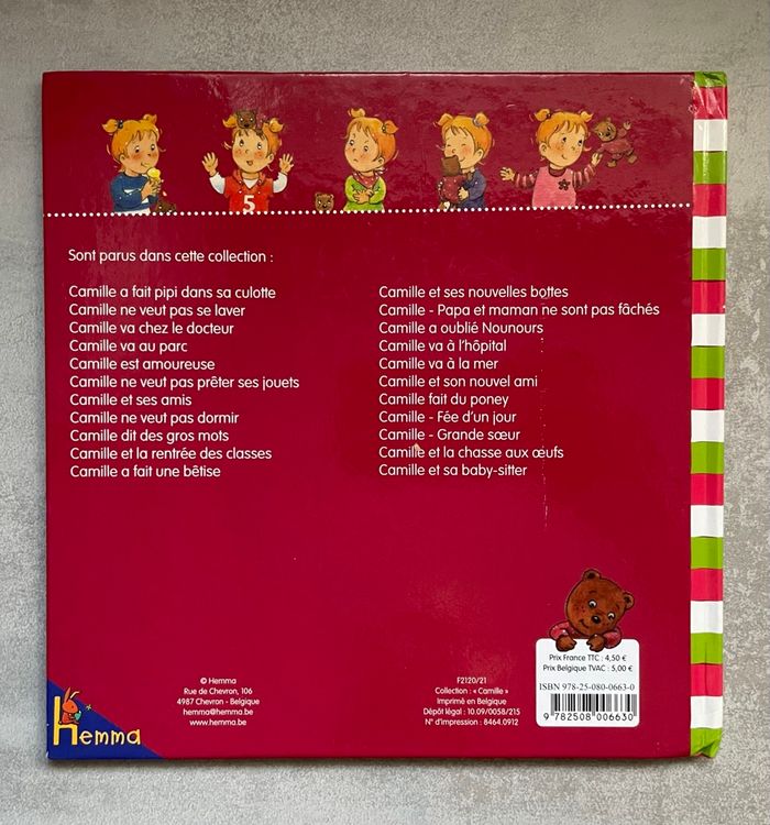 Livre Camille - photo numéro 3
