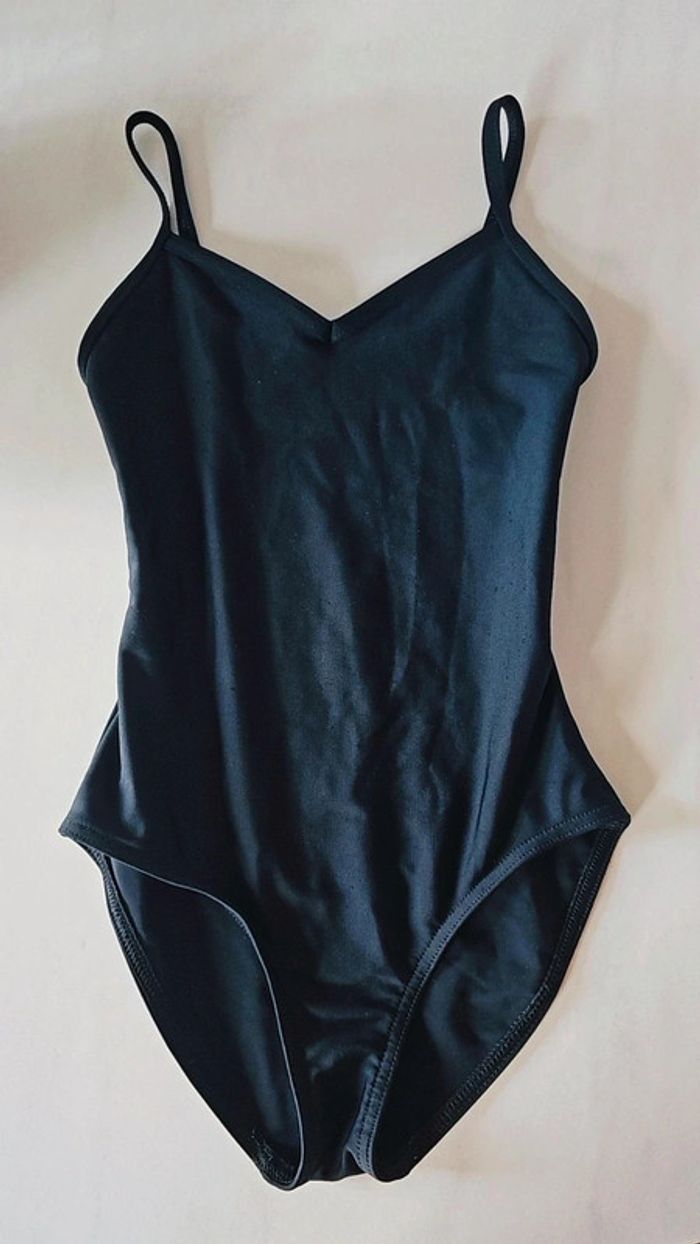 Body de danse Repetto noir 6 ans