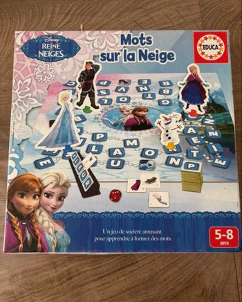 Jeux « mot sur la neige » 