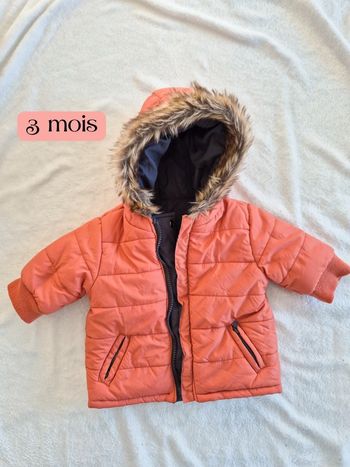 Manteau doudoune 3 mois vertbaudet