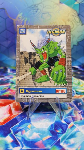 Carte Digimon Ogremon 29/34 Édition Série TV