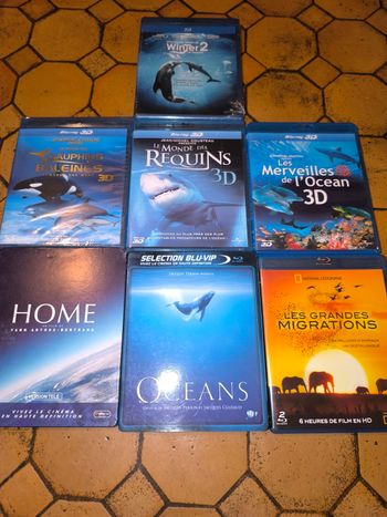Lot 7 blu-ray spécial Terre & Mer