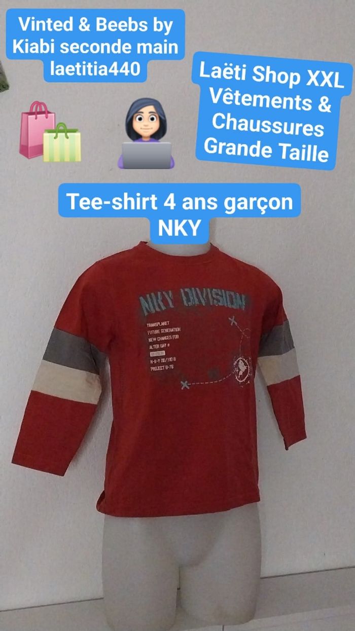 Tee-shirt 4 ans garçon