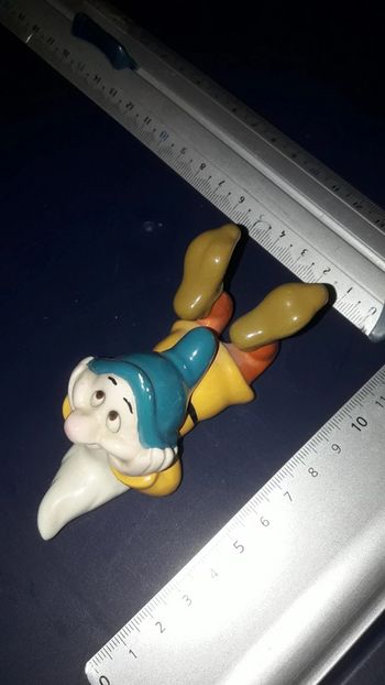 Blanche neige figurine porcelaine