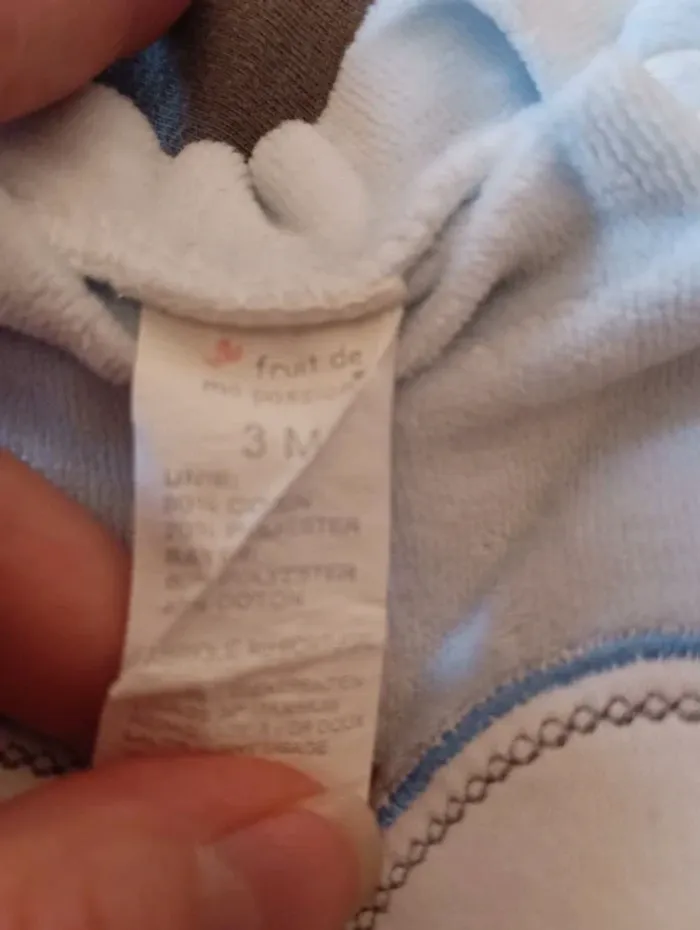 Pyjama deux pièces (3 mois) - photo numéro 2