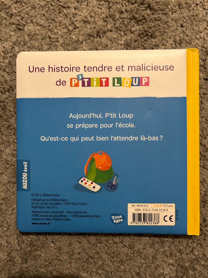 P’tit loup va à l’école - photo numéro 2