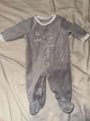 Pyjama bébé 1 mois