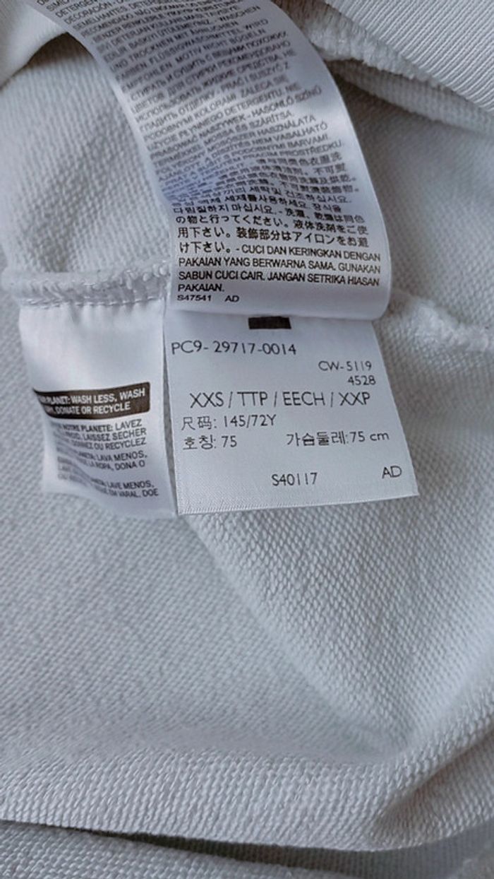 Pull blanc Levi's. Taille XXS - photo numéro 10